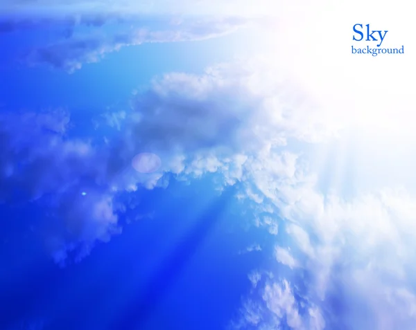 Sky pozadí — Stock fotografie