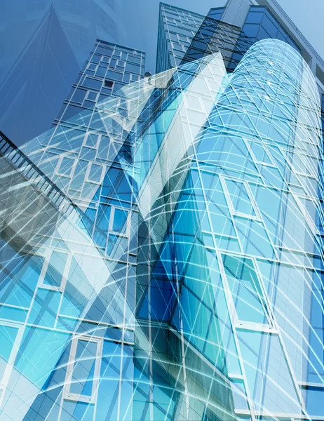 3d conceptual buildings — Stock Photo, Image