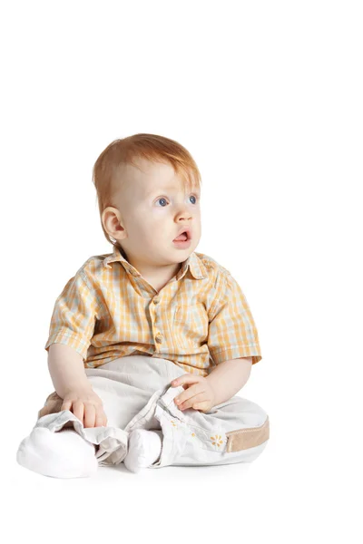 Little funny boy portrait — Stock Photo, Image