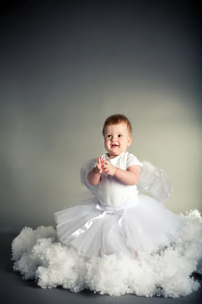 Little angel in the sky — Stock Photo, Image