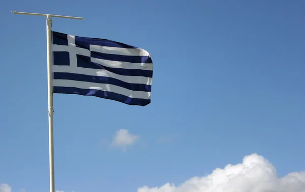 stock image Flag of Greece