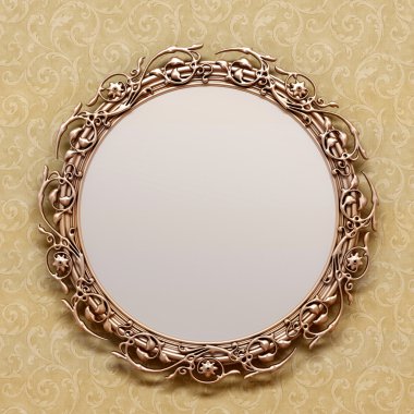 Bronze frame clipart