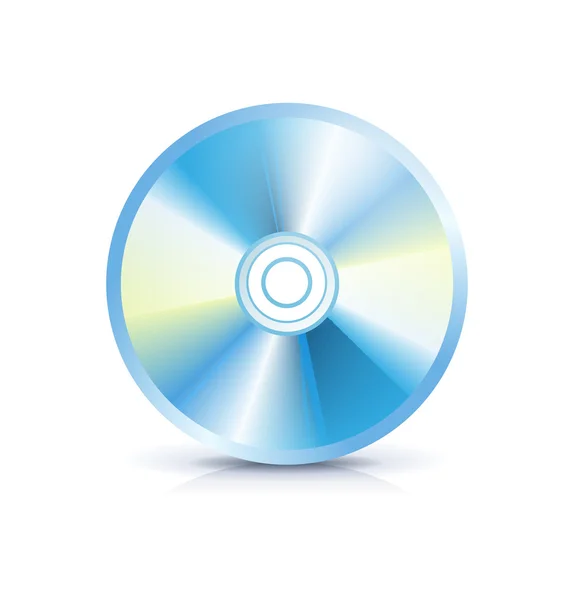 Icono de CD o DVD — Vector de stock