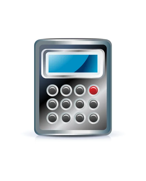 Ícone calculadora — Vetor de Stock