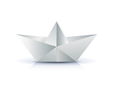 Paper ship icon