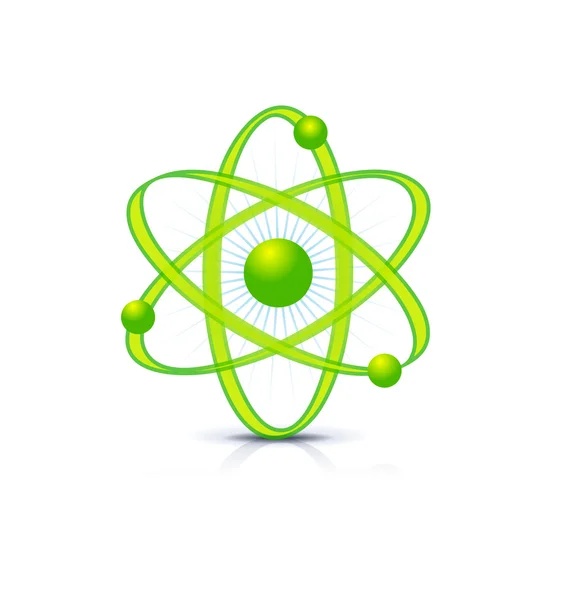 原子技術のシンボル — ストックベクタ