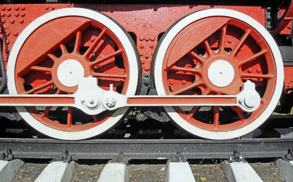 Průmyslové, lokomotiva — Stock fotografie