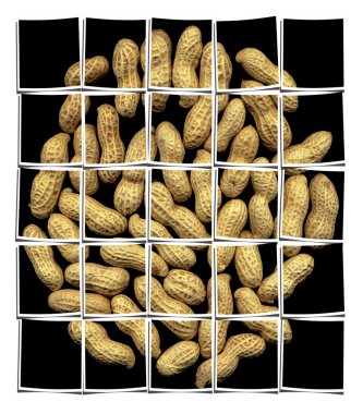 Peanuts collage clipart