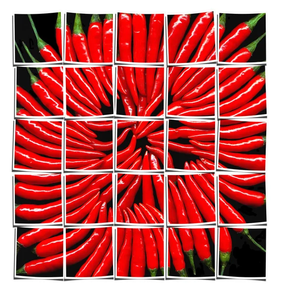 stock image Red chili peppers