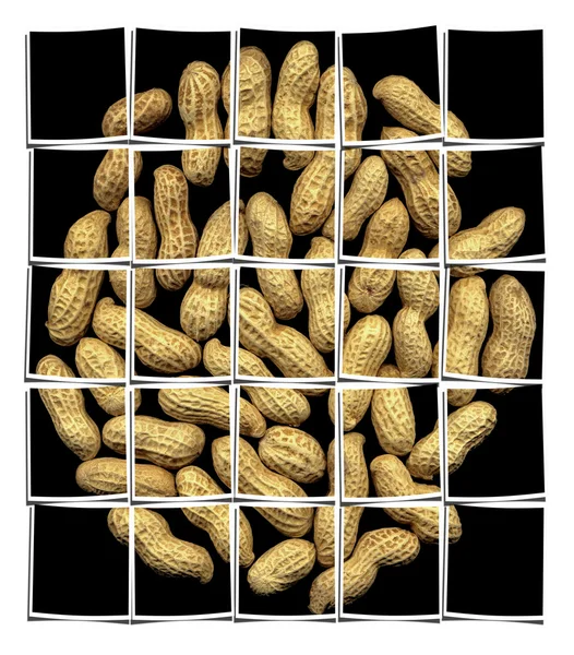 stock image Peanuts collage