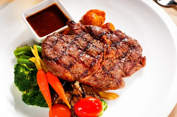 Grilled ribeye steak — Stock Photo © keko64 #4738158