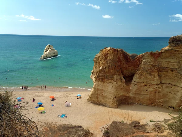 stock image Picturesque beaches of the Algarve in Portugal