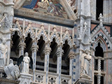 duomo cephe - siena Mimari Detaylar,