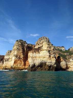 Lagos ve Cap Vincent arasındaki Resimli Algarve Sahili