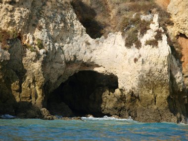 Lagos ve Cap Vincent arasındaki Resimli Algarve Sahili