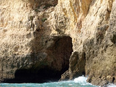 Lagos ve Cap Vincent arasındaki Resimli Algarve Sahili