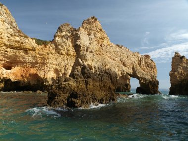 Lagos ve Cap Vincent arasındaki Resimli Algarve Sahili