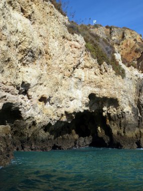 Lagos ve Cap Vincent arasındaki Resimli Algarve Sahili