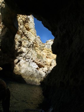 Lagos ve Cap Vincent arasındaki Resimli Algarve Sahili