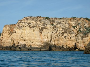 Lagos ve Cap Vincent arasındaki Resimli Algarve Sahili