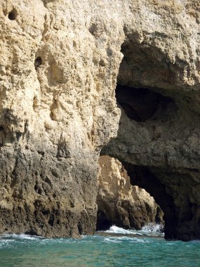 Lagos ve Cap Vincent arasındaki Resimli Algarve Sahili