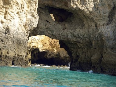 Lagos ve Cap Vincent arasındaki Resimli Algarve Sahili