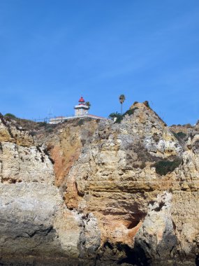 Lagos ve Cap Vincent arasındaki Resimli Algarve Sahili