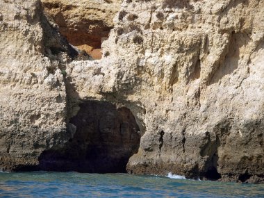 Lagos ve Cap Vincent arasındaki Resimli Algarve Sahili