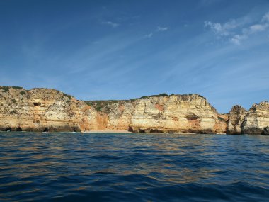 Lagos ve Cap Vincent arasındaki Resimli Algarve Sahili