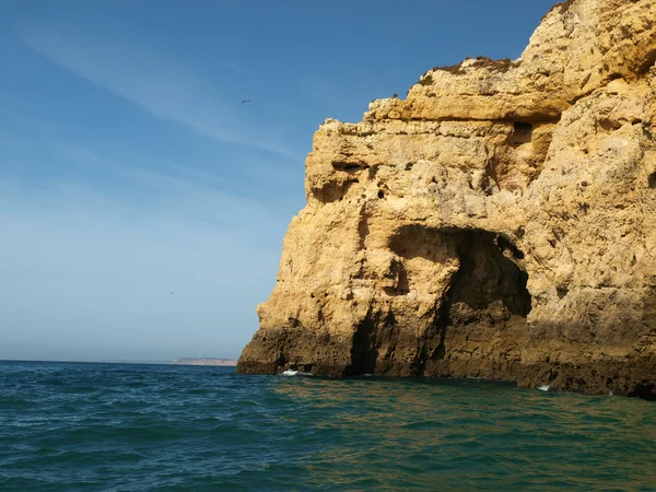 ラゴスとキャップ・ヴィンセントの間の絵のようなアルガルヴェ海岸 — ストック写真