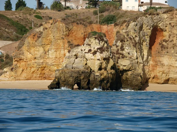 Malerische Algarve-Küste zwischen Lagos und Cap Vincent — Stockfoto