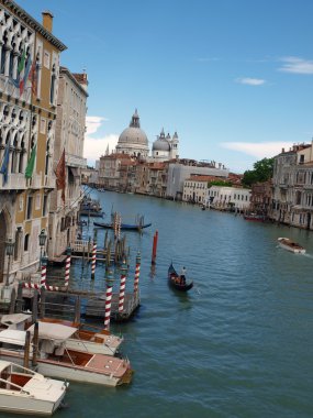 Venedik - canal grande ve selamlamak