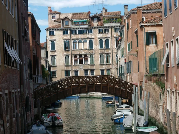 Venise - quartier paisible et charmant de Dorsoduro — Photo