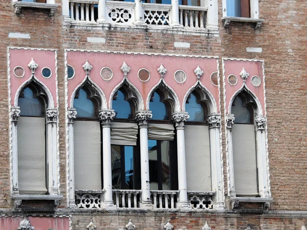 Veneza - Os edifícios no Campo San Stefano — Fotografia de Stock