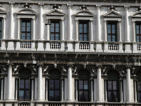 Venice - The Procuratie Nuove, on the south side of the Piazza San Marco