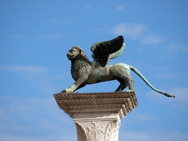 Chimera Sculpture on the Piazetta - Venice clipart