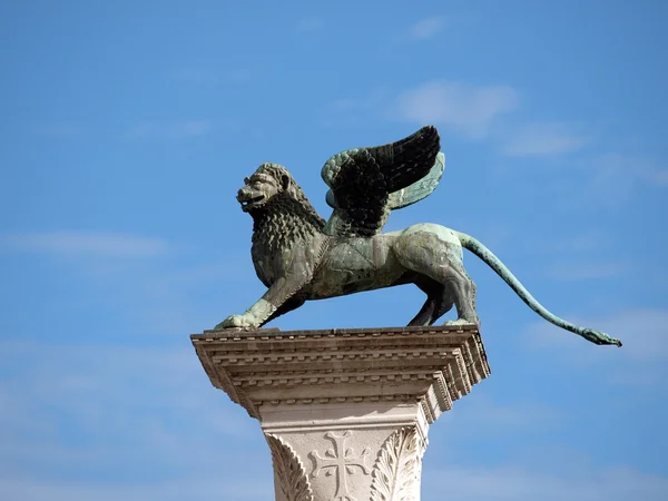 Chimera heykel üzerinde piazetta - Venedik — Stok fotoğraf