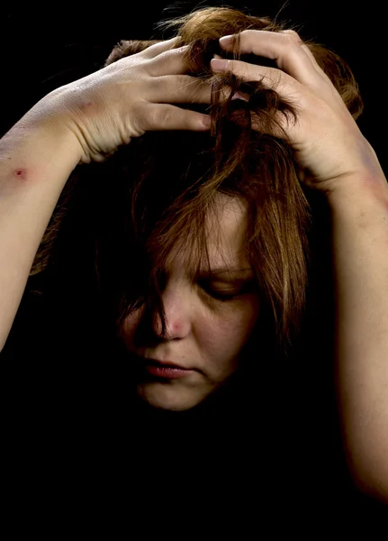 폭력 피해자 — 스톡 사진