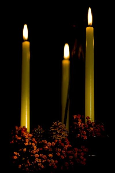 Keep Candle Fire — Stock Photo, Image