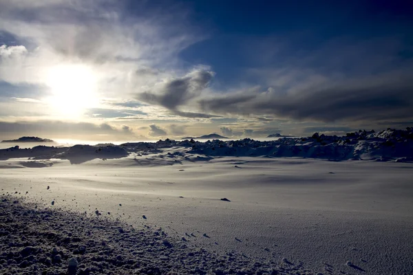 Χειμερινό βουνό — Φωτογραφία Αρχείου