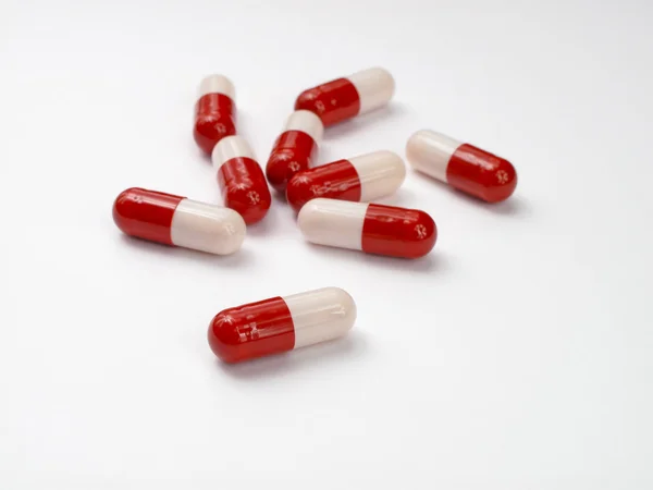 Pills isolated on white — Stock Photo, Image