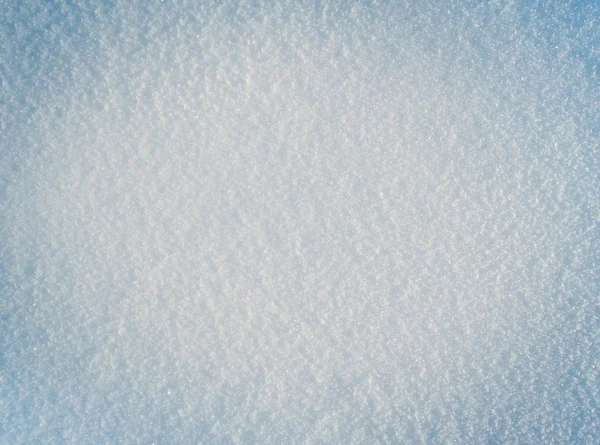 Imagem de close-up de neve branca fresca. Fundo de neve — Fotografia de Stock