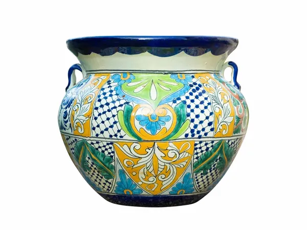 stock image Mexican Talavera Pot