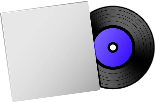 Vector vinyl record — Stock Vector