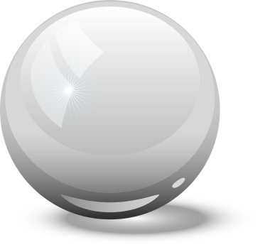 Glass sphere clipart