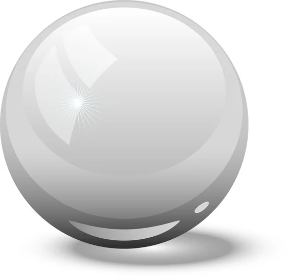 Üveg gömb — Stock Vector