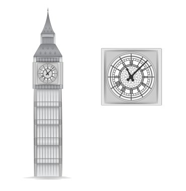 Big Ben vector illustration clipart