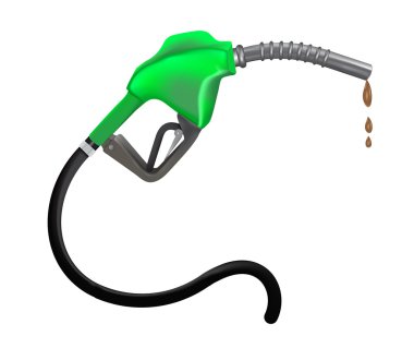 Gasoline nozzle vector illustration clipart