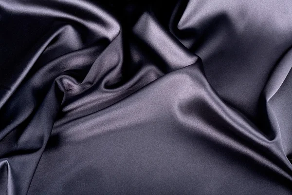 stock image Smooth black satin