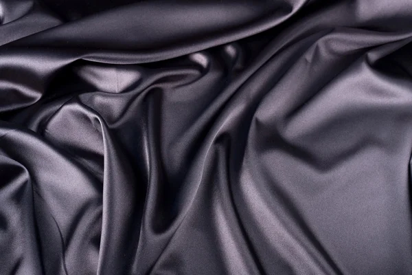 stock image Smooth black satin